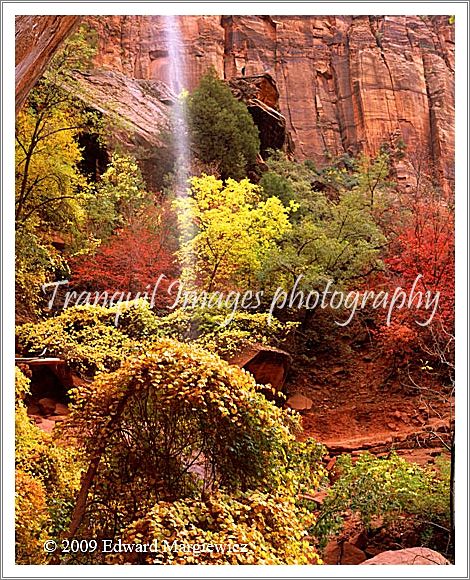 450630   Waterfalls in Lower Emerald Pools